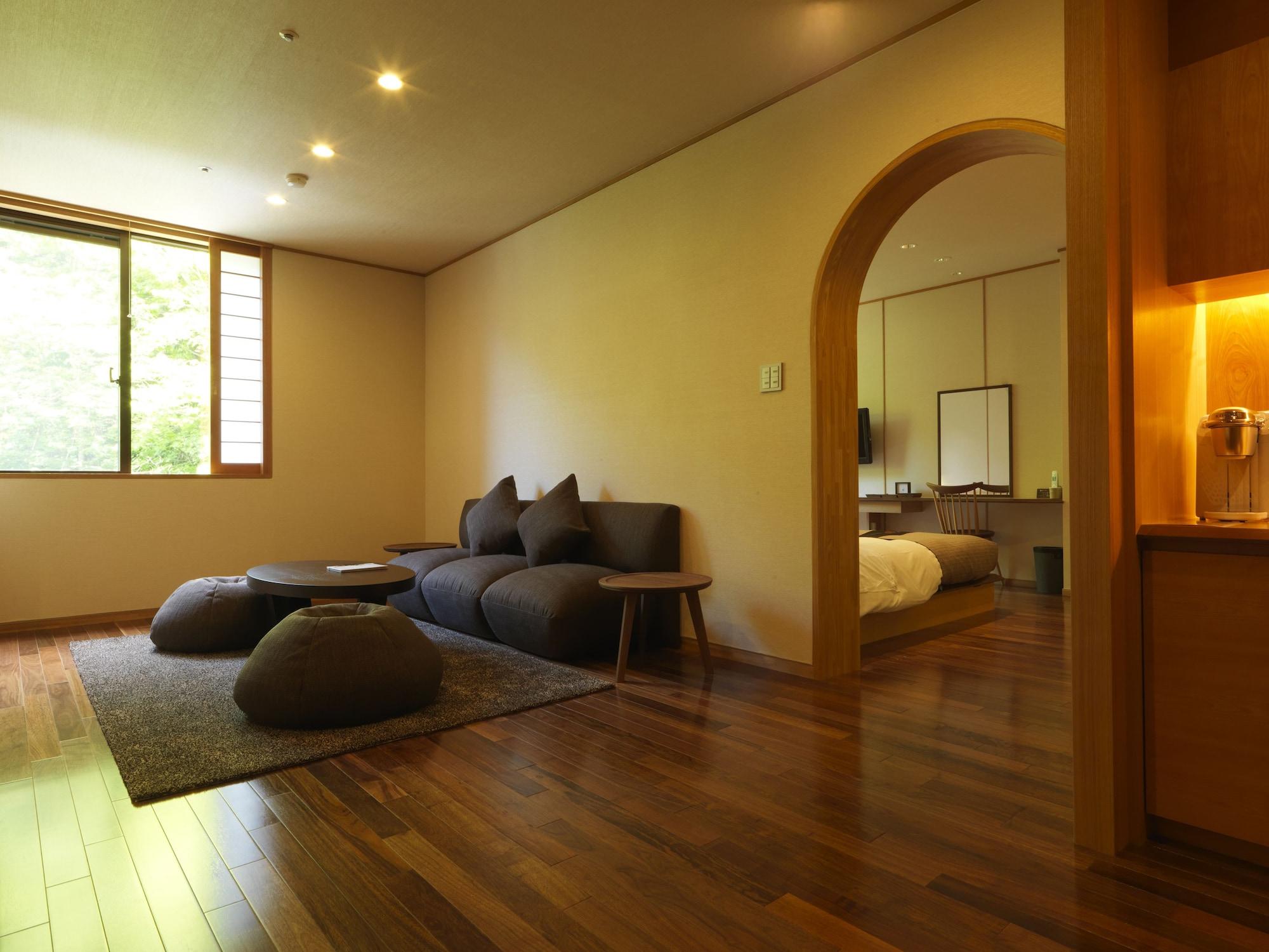 Niseko Konbu Onsen Tsuruga Moku-No-Sho Hotell Exteriör bild