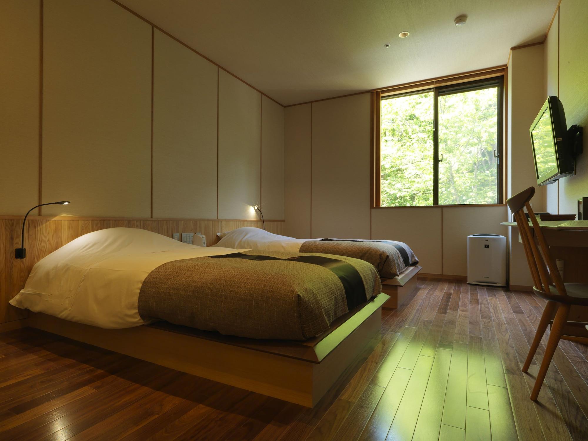 Niseko Konbu Onsen Tsuruga Moku-No-Sho Hotell Exteriör bild