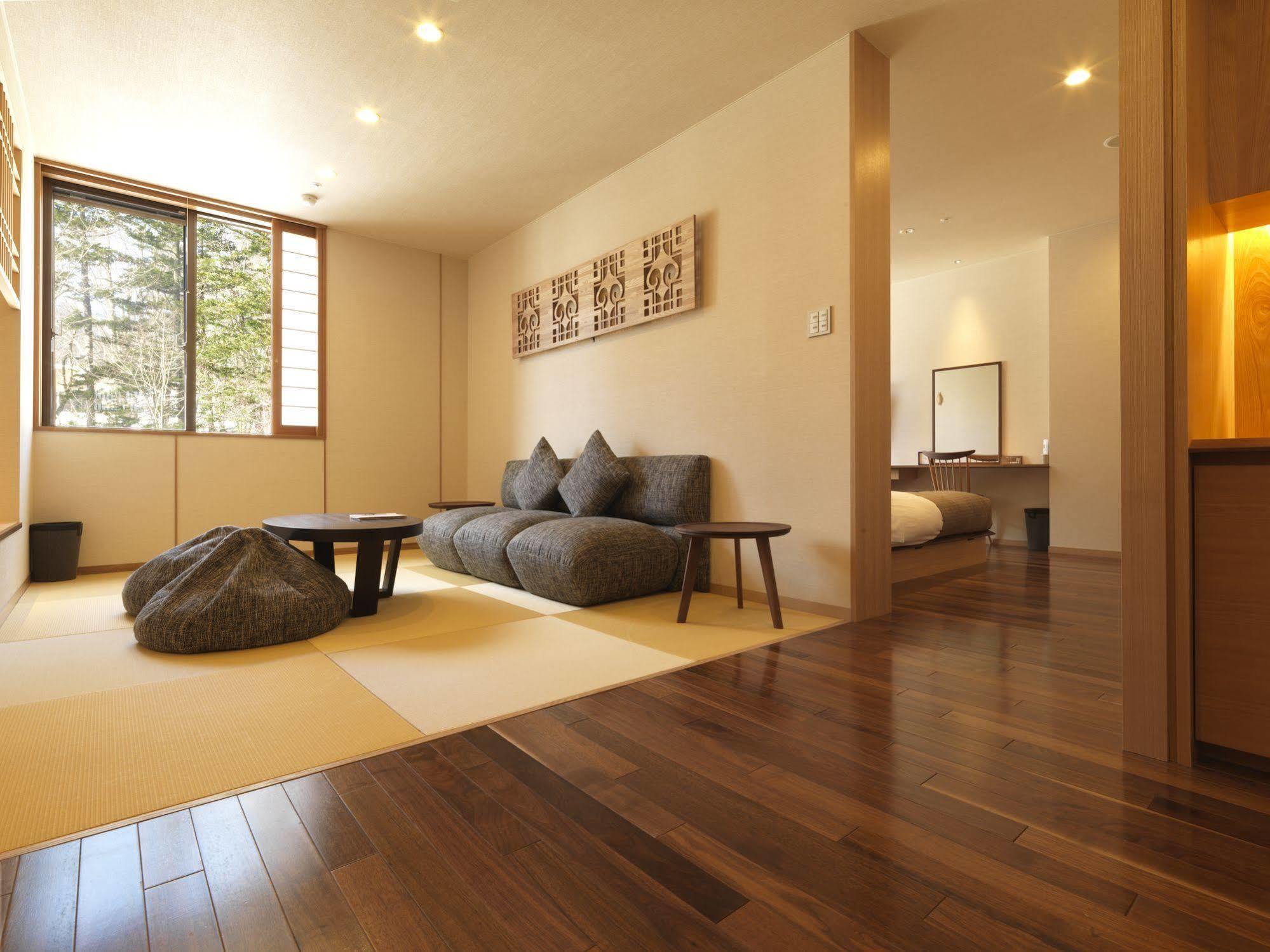 Niseko Konbu Onsen Tsuruga Moku-No-Sho Hotell Exteriör bild