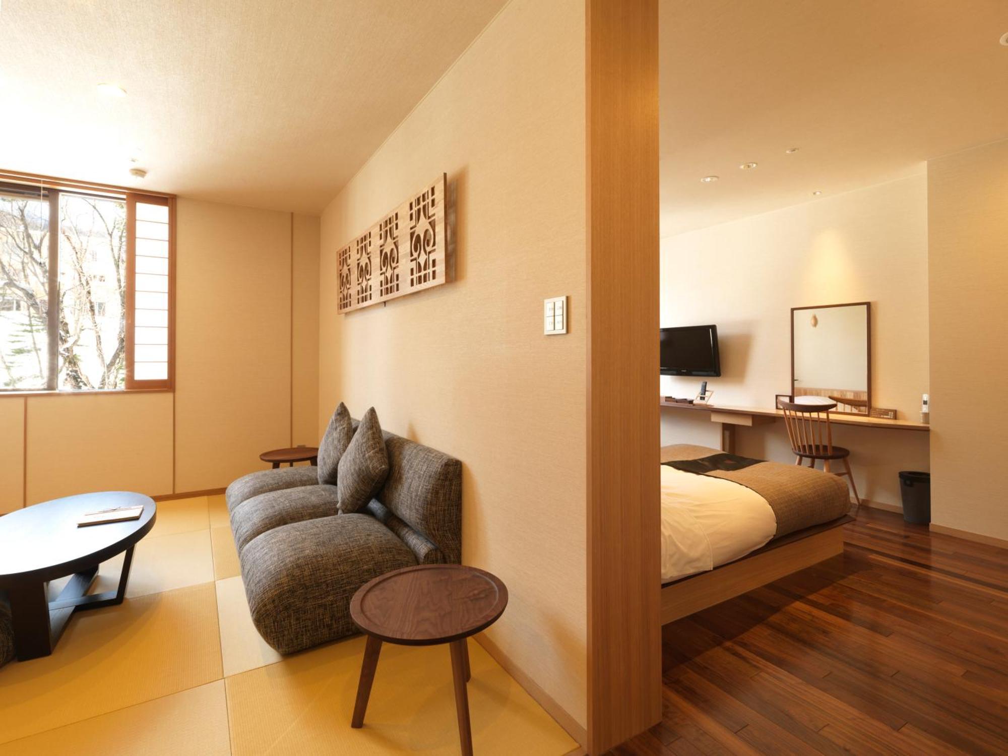 Niseko Konbu Onsen Tsuruga Moku-No-Sho Hotell Exteriör bild