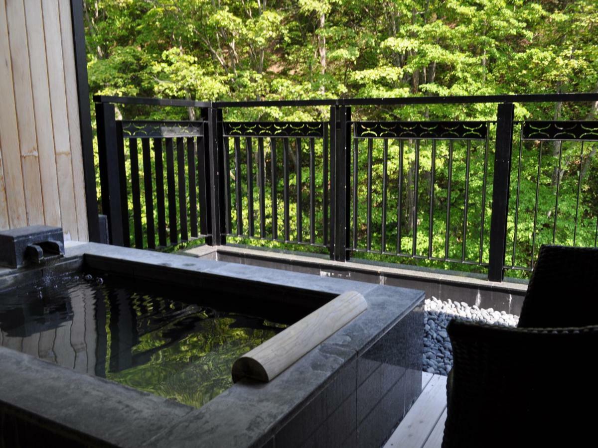 Niseko Konbu Onsen Tsuruga Moku-No-Sho Hotell Exteriör bild